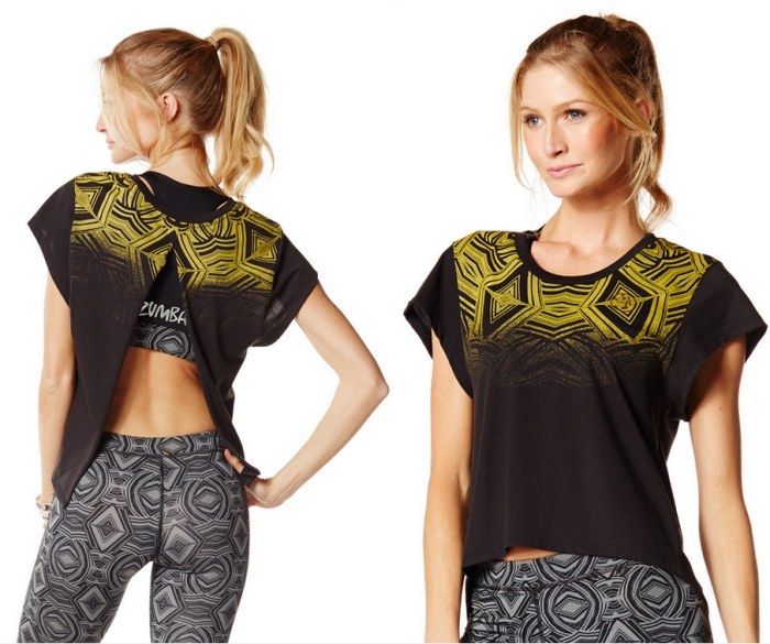 Zumba-móda-ženy-výstrih-v-výstrih-plodina-top-top-späť-zadarmo-ležérne