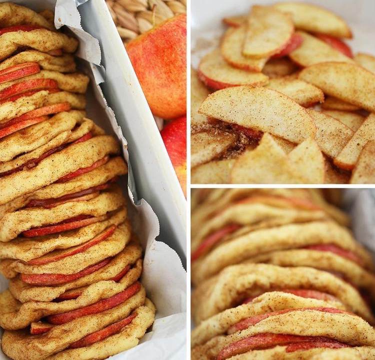 Na bochníku upečieme chlieb so škoricovým jablkovým cukrom