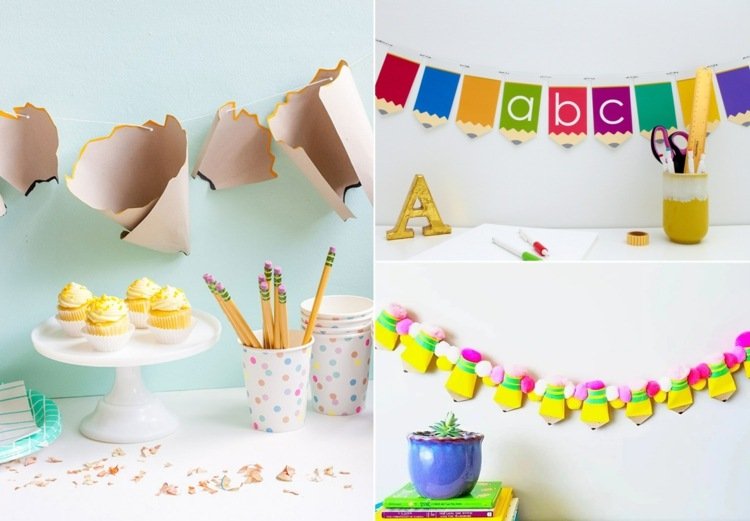 Na zápis do školy vyrobte veniec ako ozdobu na večierok