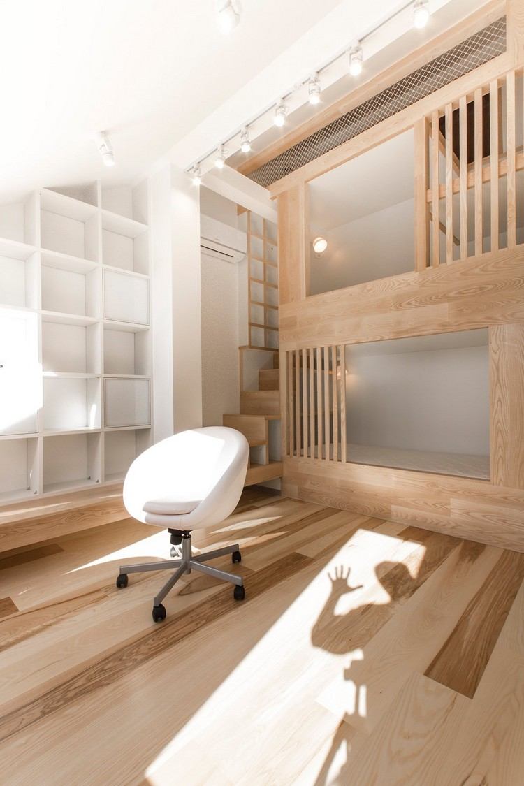 druhá úroveň-detská izba-drevo-moderná